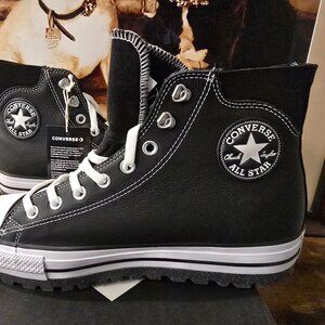 Converse Chuck Taylor All-Star City Trek Waterproof Leather Shoes A04480C Sz 10